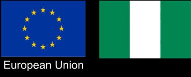 European Union and Nigeria flags